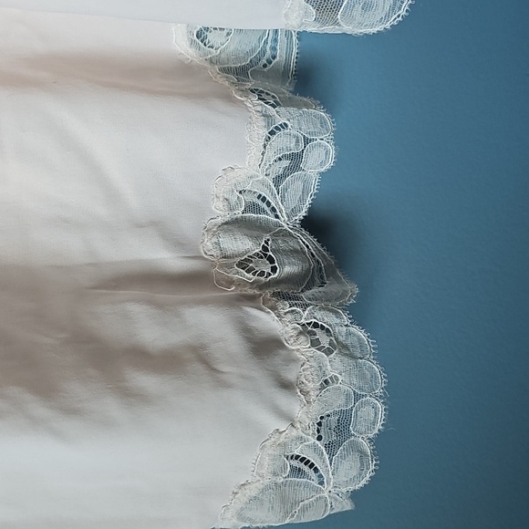 Vintage Slip Soft Pink Cream Lace Millay Size 38 Made In The USA - Picture 4 of 8